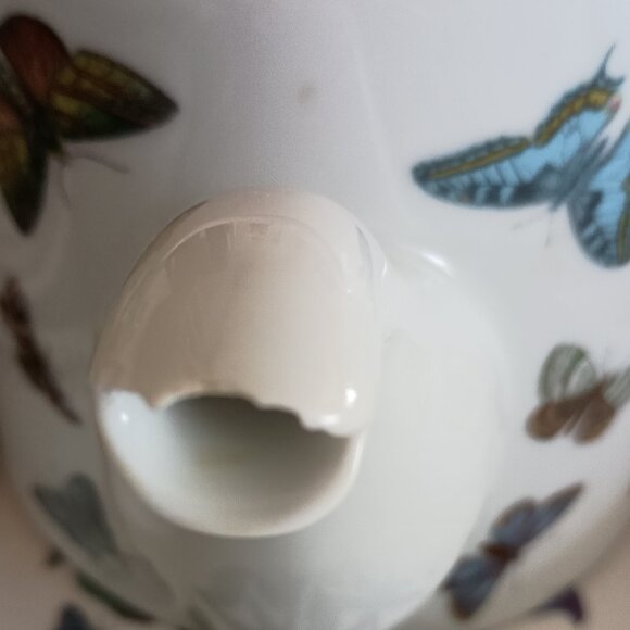 Portmeirion Botanic Garden Tea/Coffee Pot butterfly - Picture 6 of 6
